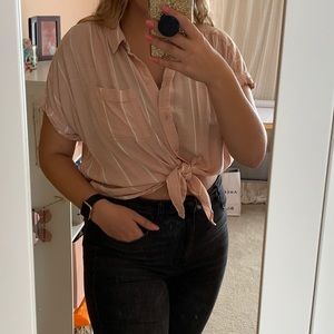 AEO Short Sleeve Button Down